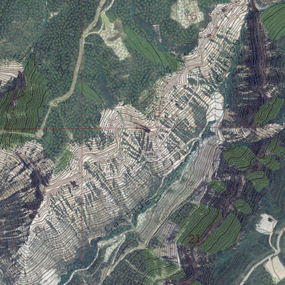 CO-CIRCLE DOT GULCH: GeoChange 1970-2011 Preview 3