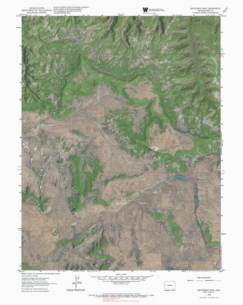 CO-BATTLESHIP ROCK: GeoChange 1958-2011 Preview 1