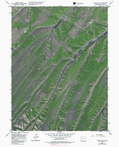 CO-YANKEE GULCH: GeoChange 1948-2011 Preview 1