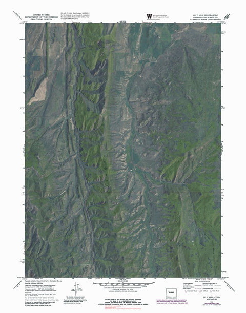 CO-LO 7 HILL: GeoChange 1962-2011 Preview 1