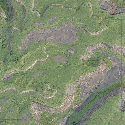 CO-COLORADO NATIONAL MONUMENT: GeoChange 1958-2011 Preview 2