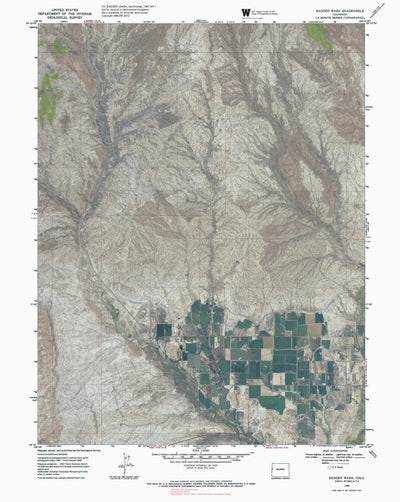 CO-BADGER WASH: GeoChange 1967-2011 Preview 1