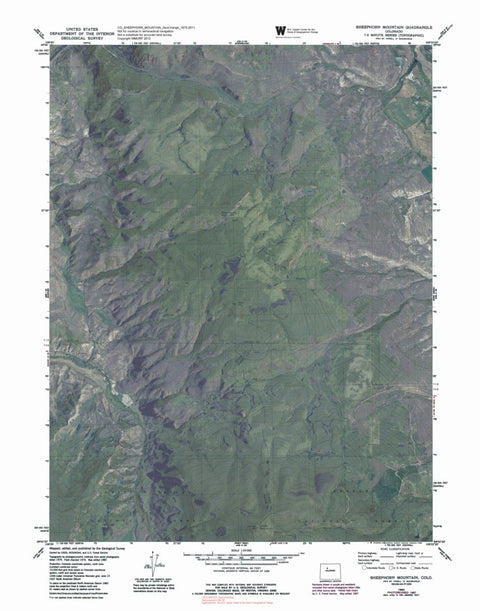 CO-SHEEPHORN MOUNTAIN: GeoChange 1975-2011 Preview 1