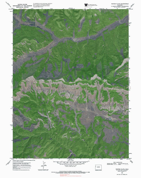 CO-WINTER FLATS: GeoChange 1967-2011 Preview 1
