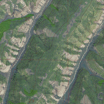 CO-CUTOFF GULCH: GeoChange 1970-2011 Preview 2