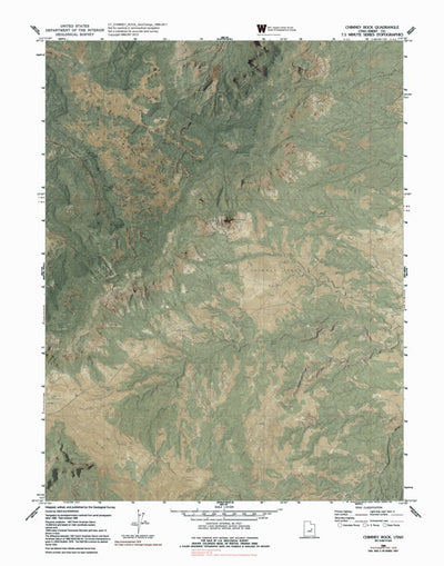 UT-CHIMNEY ROCK: GeoChange 1968-2011 Preview 1