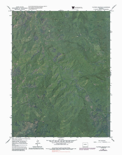 CO-FLATIRON MOUNTAIN: GeoChange 1962-2011 Preview 1