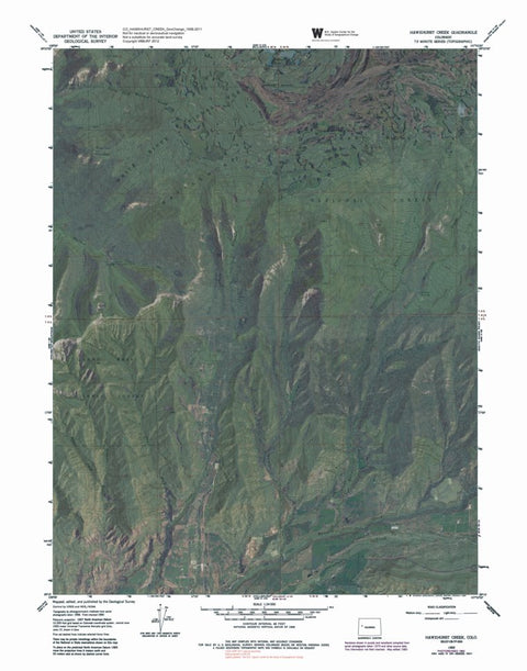 CO-HAWXHURST CREEK: GeoChange 1956-2011 Preview 1