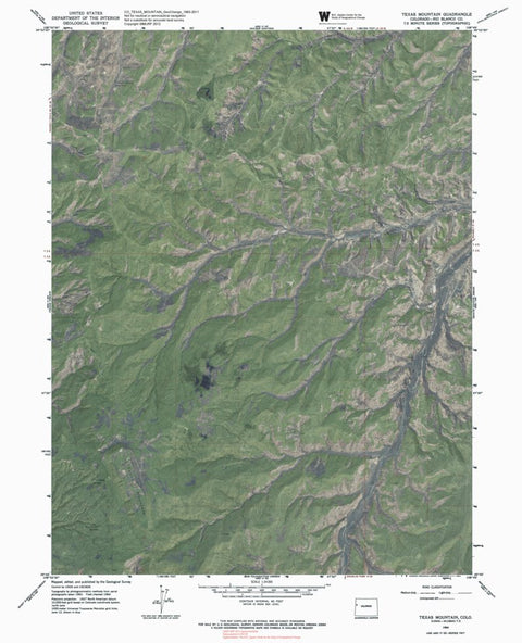 CO-TEXAS MOUNTAIN: GeoChange 1963-2011 Preview 1