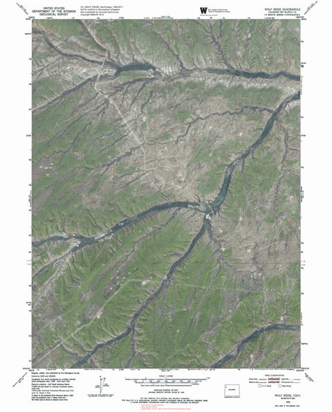 CO-WOLF RIDGE: GeoChange 1948-2011 Preview 1