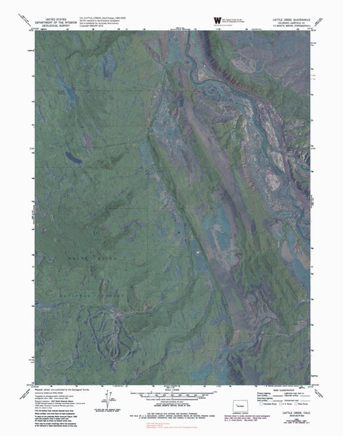 CO-CATTLE CREEK: GeoChange 1960-2009 Preview 1