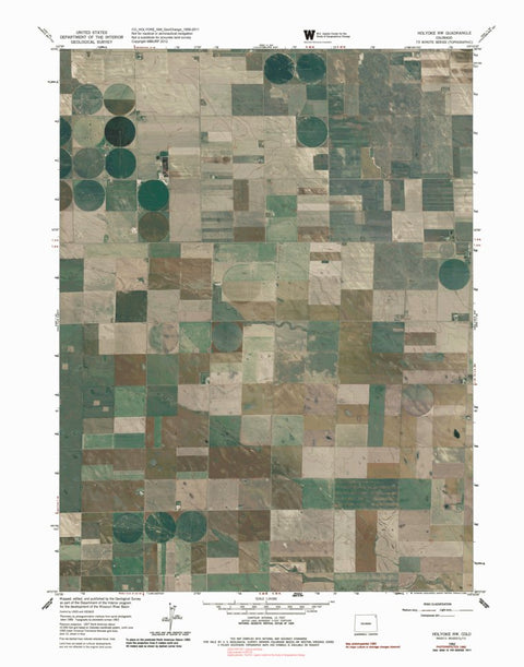 CO-HOLYOKE NW: GeoChange 1959-2011 Preview 1