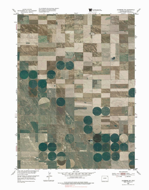 CO-JULESBURG SW: GeoChange 1948-2011 Preview 1