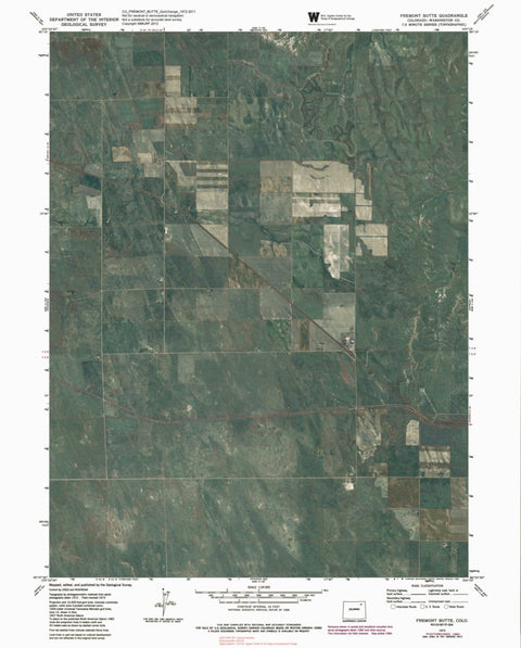 CO-FREMONT BUTTE: GeoChange 1972-2011 Preview 1