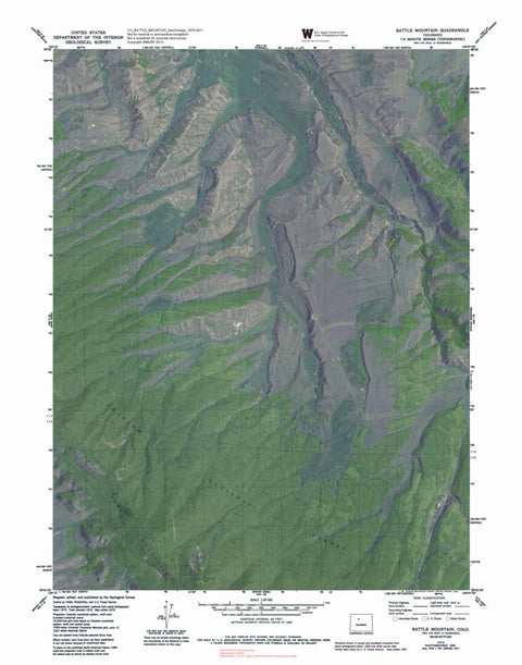CO-BATTLE MOUNTAIN: GeoChange 1975-2011 Preview 1