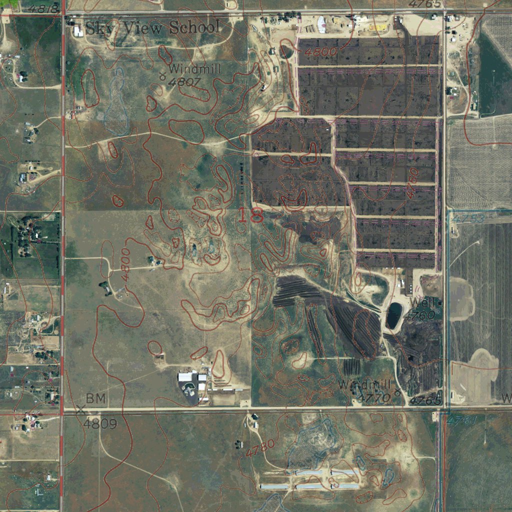 CO-KLUG RANCH: GeoChange 1948-2011 Map by Western Michigan University ...