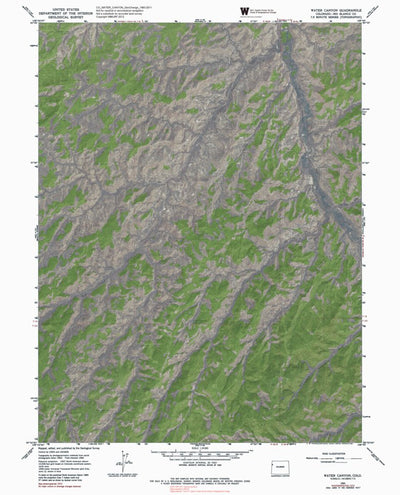 CO-WATER CANYON: GeoChange 1963-2011 Preview 1