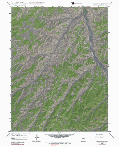 CO-WATER CANYON: GeoChange 1963-2011 Preview 1