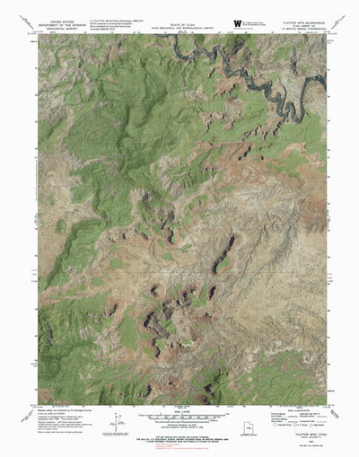 UT-FLATTOP MOUNTAIN: GeoChange 1968-2011 Preview 1