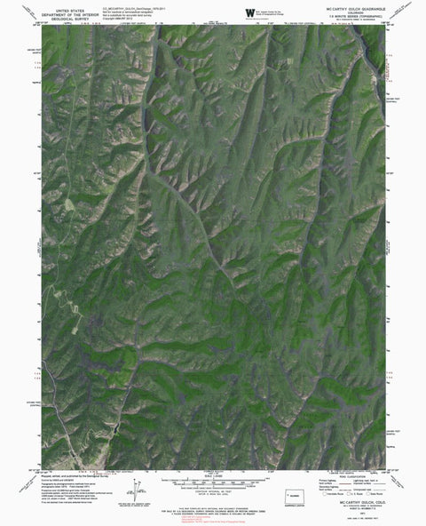 CO-MCCARTHY GULCH: GeoChange 1970-2011 Preview 1