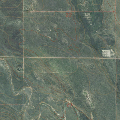 CO-CHALK BLUFFS SW: GeoChange 1971-2011 Preview 2