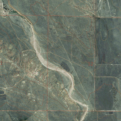 CO-CHALK BLUFFS SW: GeoChange 1971-2011 Preview 3