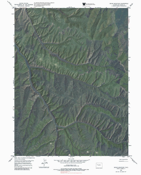 CO-SEGAR MOUNTAIN: GeoChange 1948-2011 Preview 1