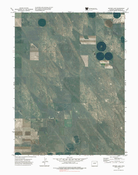 CO-SNYDER LAKE: GeoChange 1971-2011 Preview 1