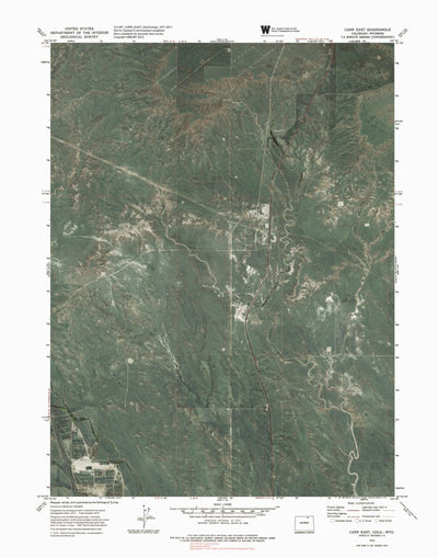 CO-WY-CARR EAST: GeoChange 1971-2011 Preview 1