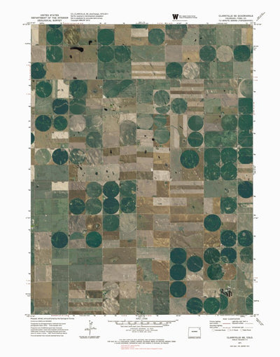 CO-CLARKVILLE SE: GeoChange 1970-2011 Preview 1