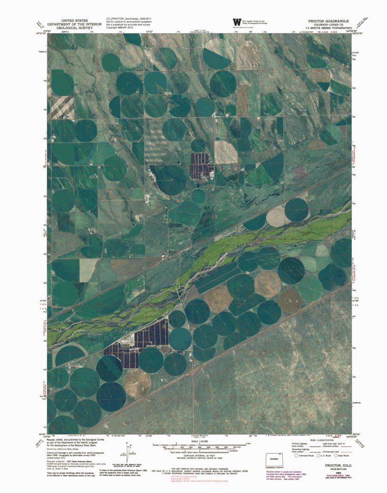 CO-PROCTOR: GeoChange 1948-2011 Map by Western Michigan University ...