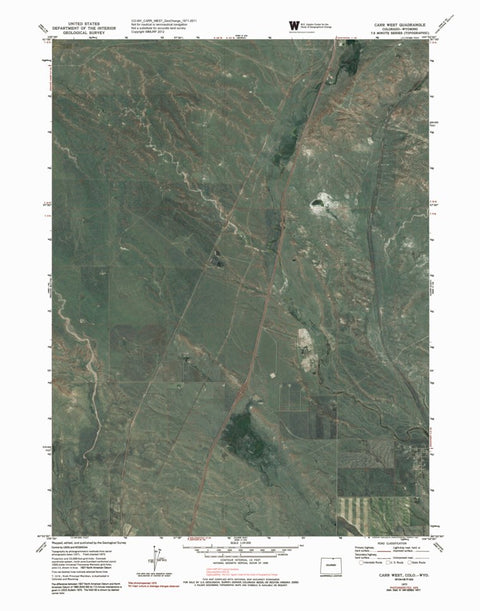 CO-WY-CARR WEST: GeoChange 1971-2011 Preview 1