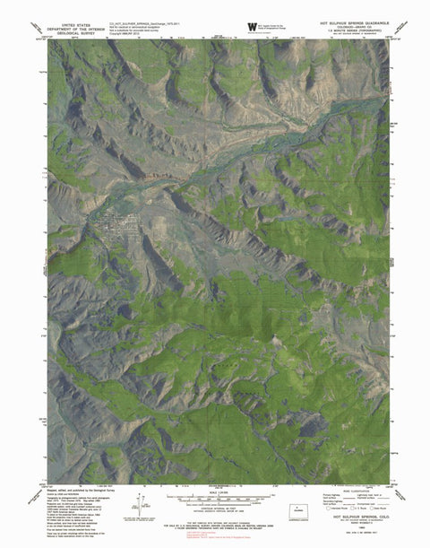 CO-HOT SULPHER SPRINGS: GeoChange 1975-2011 Preview 1