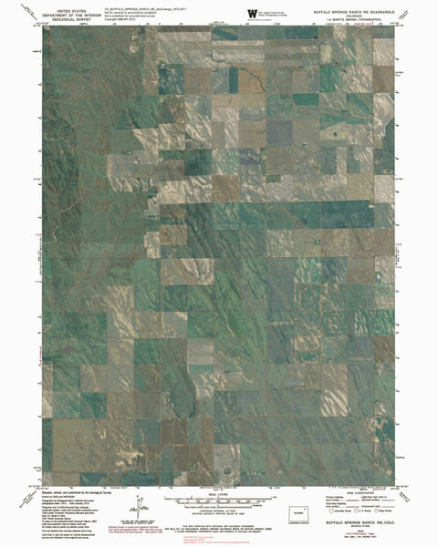 CO-BUFFALO SPRINGS RANCH NE: GeoChange 1972-2011 Preview 1