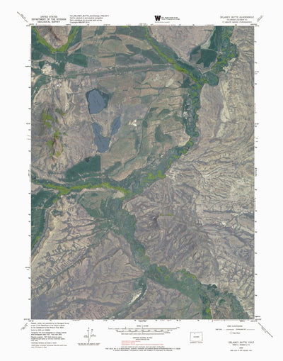 CO-DELANEY BUTTE: GeoChange 1952-2011 Preview 1