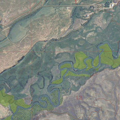 CO-DELANEY BUTTE: GeoChange 1952-2011 Preview 2