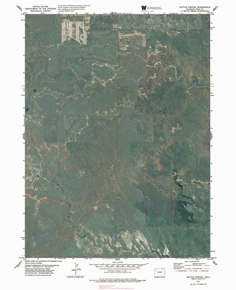 CO-BATTLE CANYON: GeoChange 1973-2011 Preview 1