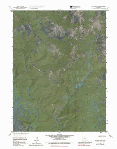 CO-HYANNIS PEAK: GeoChange 1952-2009 Preview 1