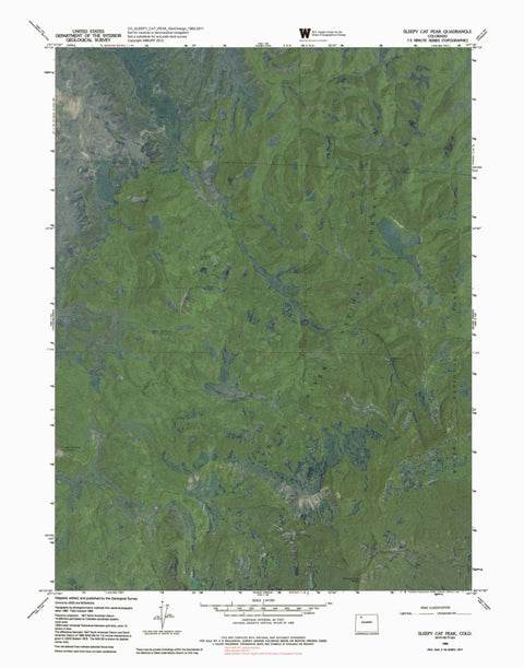 CO-SLEEPY CAT PEAK: GeoChange 1962-2011 Preview 1