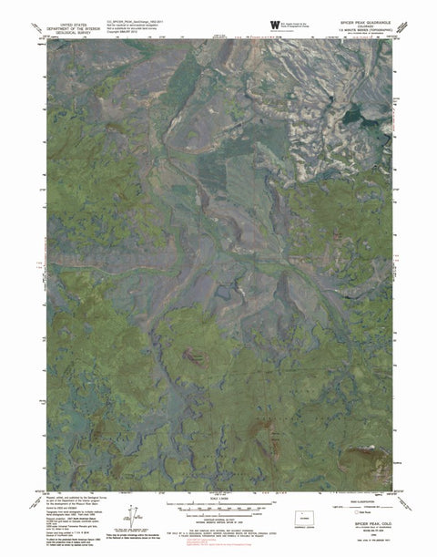 CO-SPICER PEAK: GeoChange 1952-2011 Preview 1