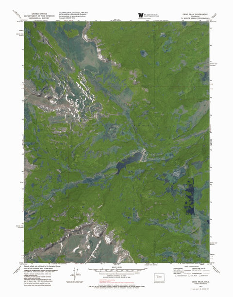 CO-ORNO PEAK: GeoChange 1964-2011 Preview 1