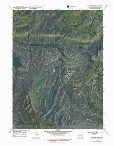 CO-MONUMENT BUTTE: GeoChange 1962-2011 Preview 1