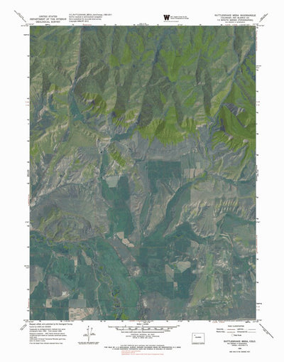 CO-RATTLESNAKE MESA: GeoChange 1962-2011 Preview 1