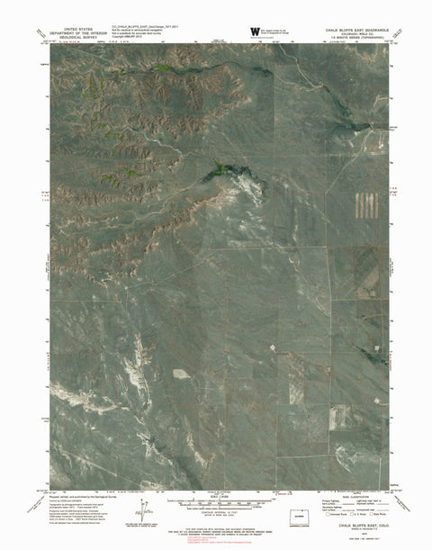 CO-CHALK BLUFFS EAST: GeoChange 1971-2011 Preview 1