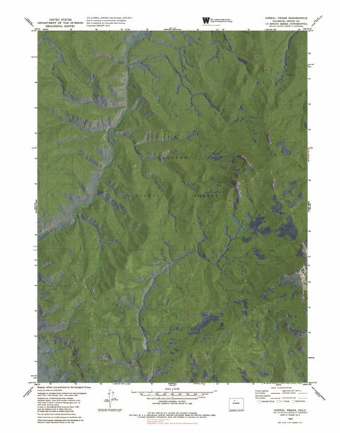 CO-CORRAL PEAKS: GeoChange 1975-2011 Preview 1