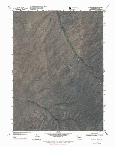 CO-MAYBERRY SPRING: GeoChange 1968-2011 Preview 1
