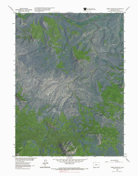 CO-TUMBLE MOUNTAIN: GeoChange 1957-2011 Preview 1