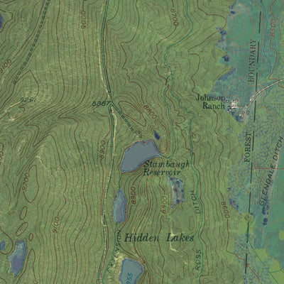 CO-TEAL LAKE: GeoChange 1952-2011 Preview 3