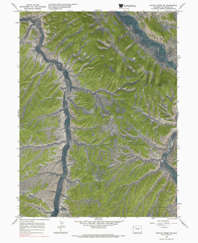 CO-BARCUS CREEK SE: GeoChange 1964-2011 Preview 1