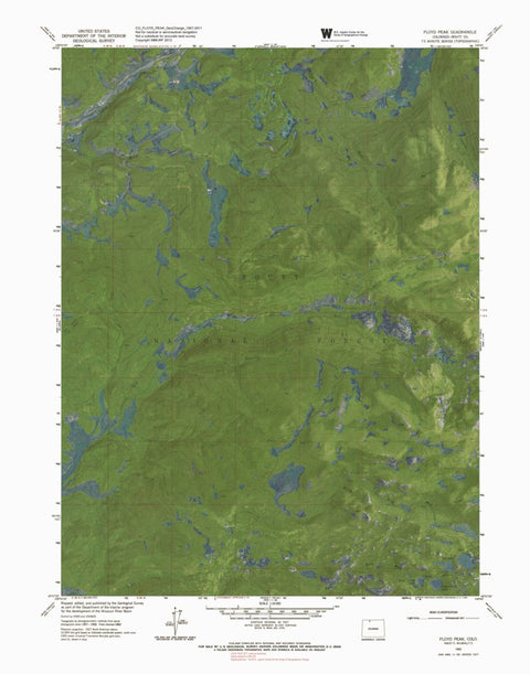 CO-FLOYD PEAK: GeoChange 1957-2011 Preview 1